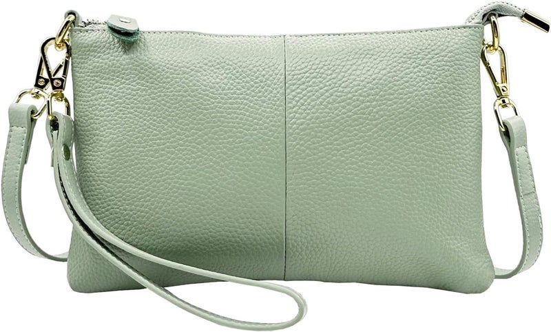 Beurlike Leather Wristlet Wallet Clutch Purses For Women Small Crossbody Phone Bags - Image 1